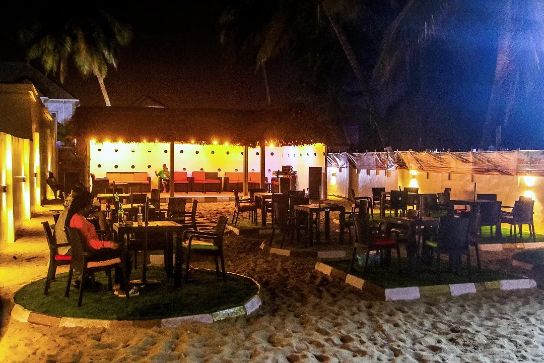 Interior view night